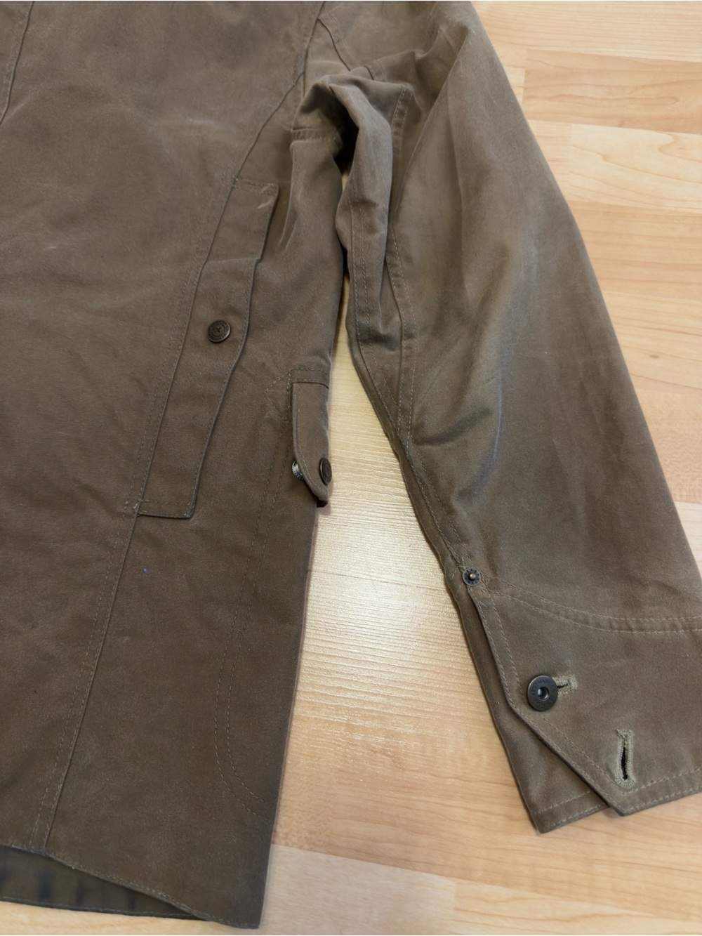 RARE Best Made Co Mens Tan Light Waxed Cruiser Jacket - Size XS (Made in USA) - Picture 4 of 16